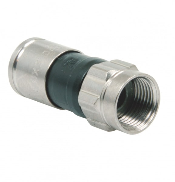 TRIAX - F-Stecker 4.6mm für KOKA F6 u.KOKA 110A+ m.Kontaktfederring