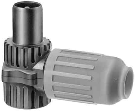 TRIAX - IEC-Winkelstecker