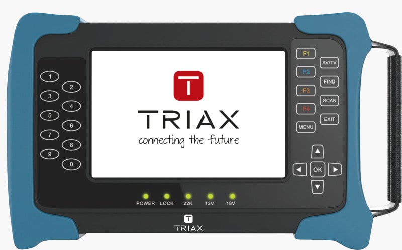 TRIAX - Kombi-Pegelmessgerät für SAT,Kabel und Terrestrik
