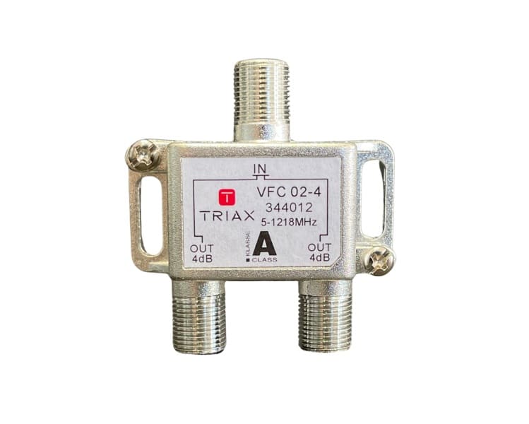 TRIAX - Verteiler 2fach 5-1200MHz 3.7dB