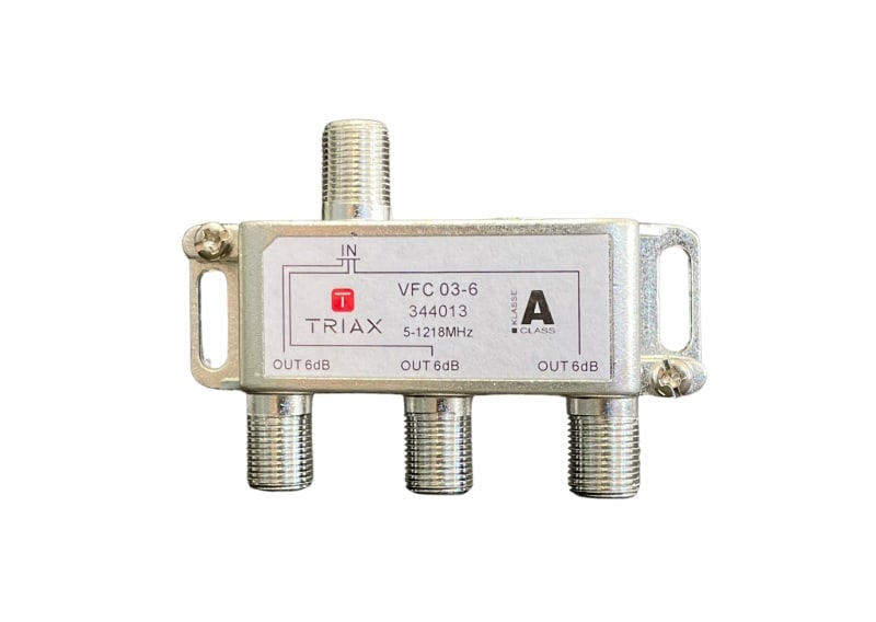 TRIAX - Verteiler 3fach 5-1200MHz 5.8dB