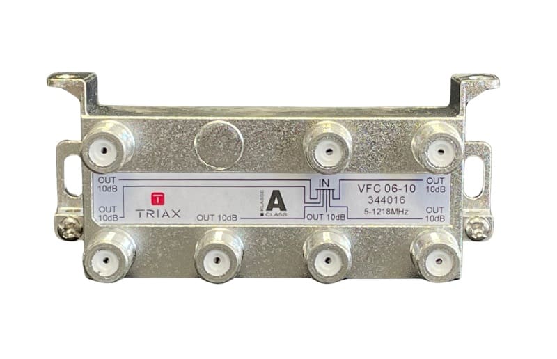 TRIAX - Verteiler 6fach 5-1200MHz 9.5dB