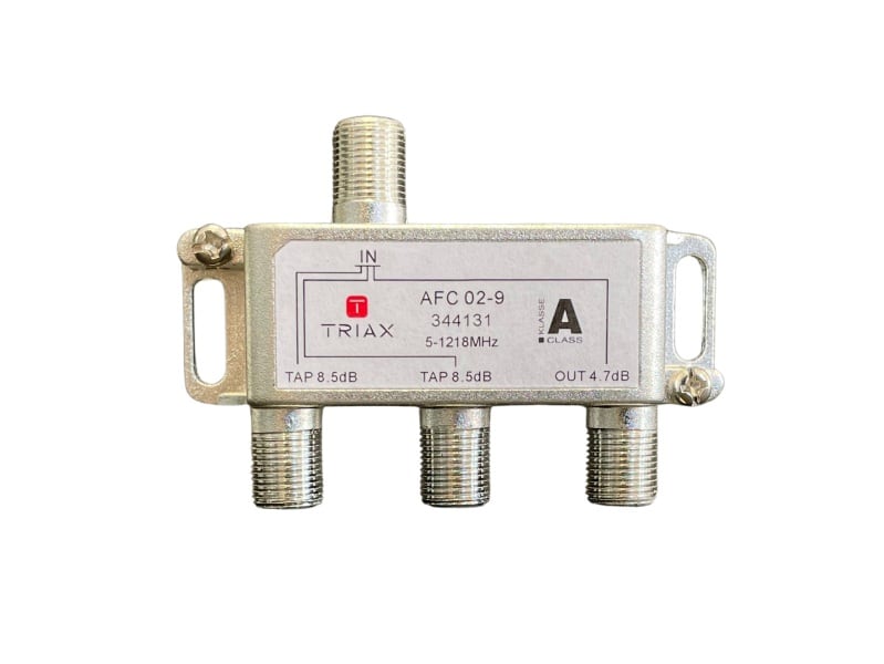 TRIAX - F-Abzweiger 2fach 5-1200MHz 8.5dB