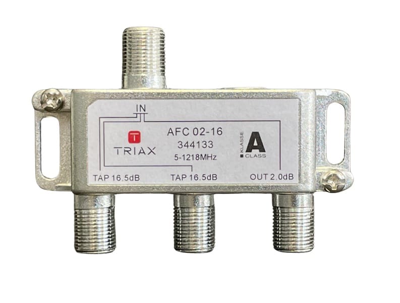 TRIAX - F-Abzweiger 2fach 5-1200MHz 16.5dB