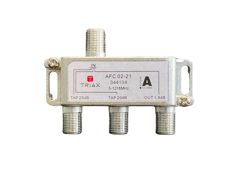 TRIAX - F-Abzweiger 2fach 5-1200MHz 20dB