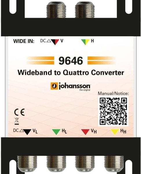 TRIAX - Wideband in Quattro Converter