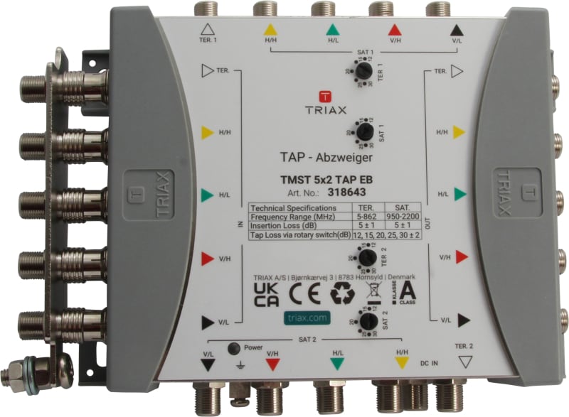 TRIAX - Abzweiger 5-fach 12-30dB
