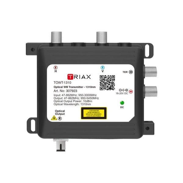 TRIAX - Opt. Sender Wideband inkl. LNB 1310nm SC-APC 10dBm