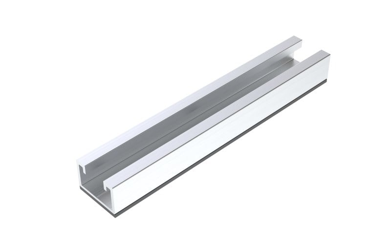 AEROCOMPACT - TS15 Trapezblech-Kurzschiene 150mm
