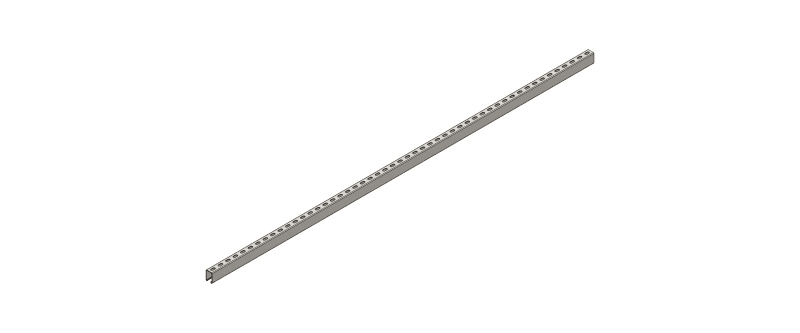 AEROCOMPACT - ARS2552 S-Base Ankerschiene stark L=2552mm