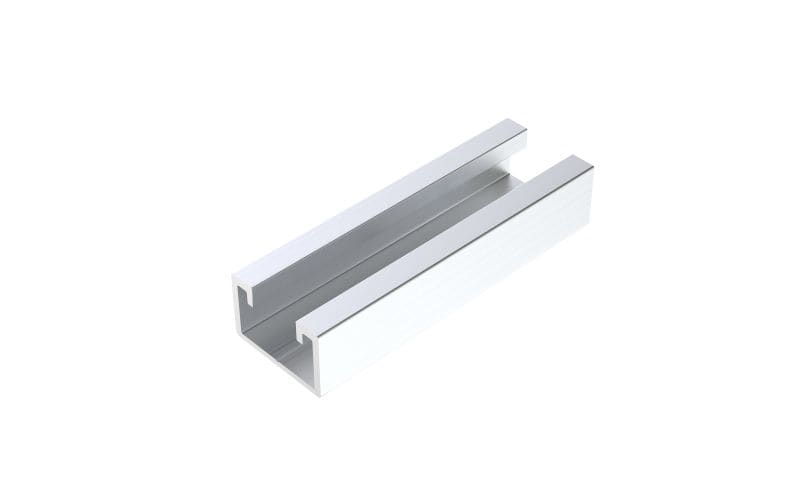 AEROCOMPACT - TS08SC Kurzschiene 80mm für Falzklemme