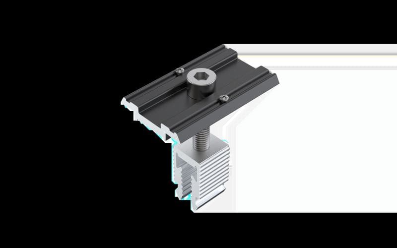AEROCOMPACT - CLMB20 Mittelklemme schwarz Click 28-42 mm