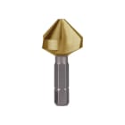 RUKO - Kegelsenker-Bit 90° ''Kurz'' HSS-TiN, Ø6,3 mm, L=31mm