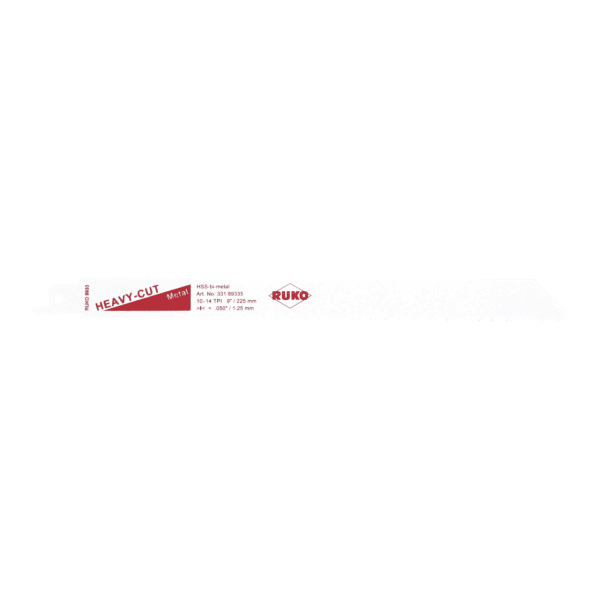 RUKO - Säbelsägeblatt RUKO 8933 HSS-Bimetall