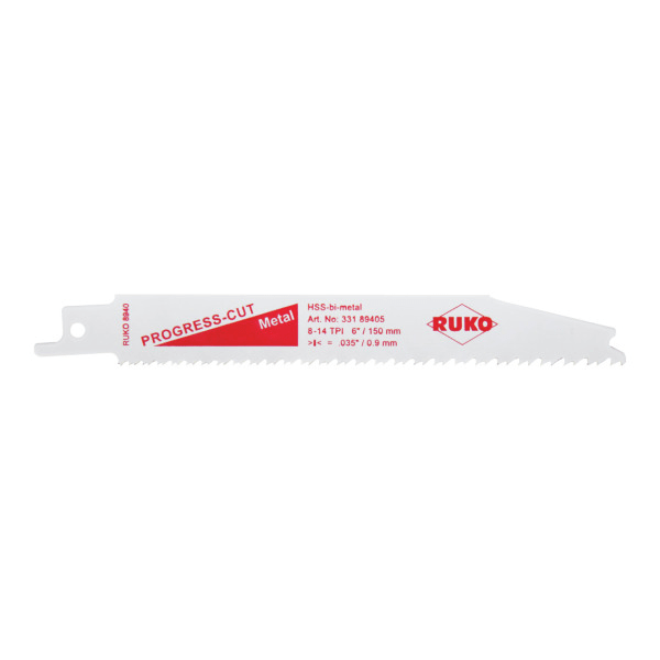 RUKO - Säbelsägeblatt RUKO 8940 HSS-Bimetall