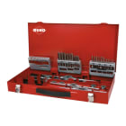 RUKO - Gewindeschneidwerkzeug-Satz HSSE-Co5 in Industriekassette - 37 tlg.