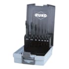 RUKO - Maschinengewindebohrer-Satz HSSE-Co 5 VAP in Kunststoffkassette 7-teilig