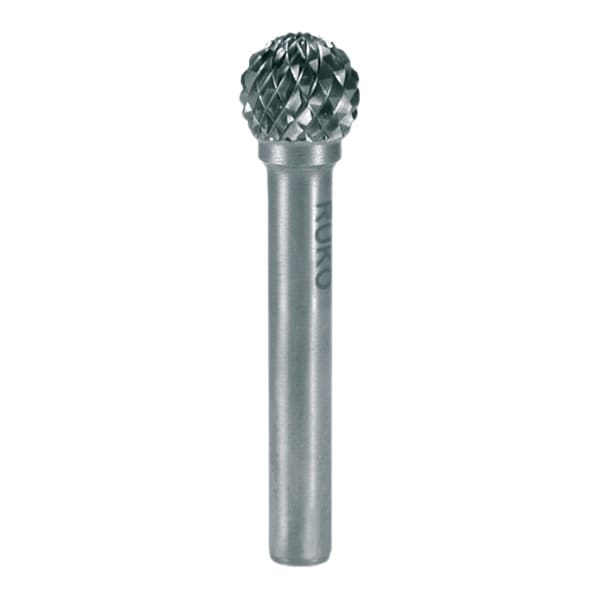 RUKO - Hartmetall-Frässtift Form D Kugel (KUD)