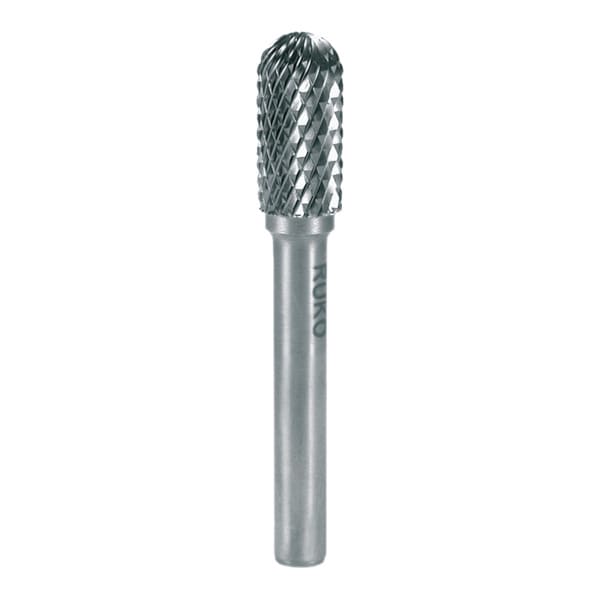 RUKO - Hartmetall-Frässtift Form C Walzenrund (WRC)