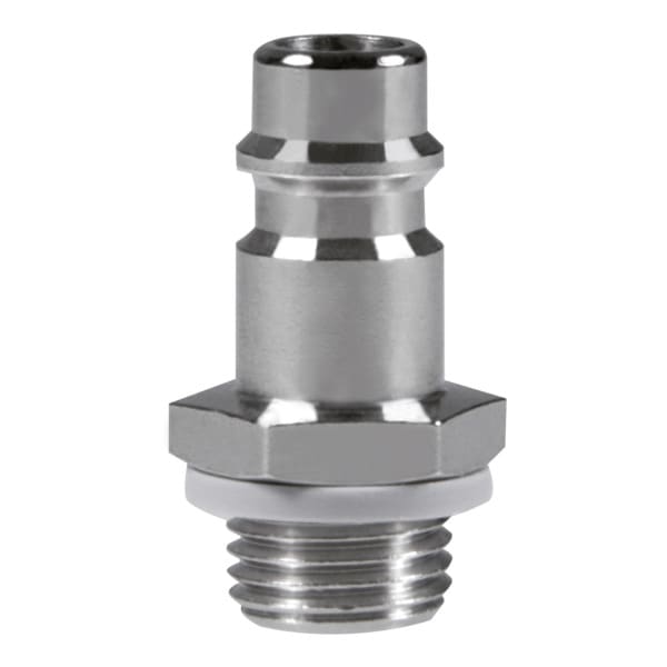 RUKO - Kupplungsstecker, Nennweite 7,2 mm mit Außengewinde G 1/4''