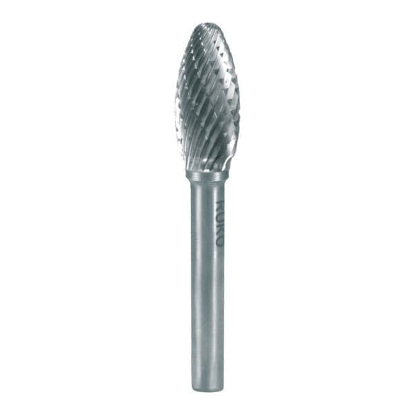RUKO - Hartmetall-Frässtift Form H Flamme (FLH)