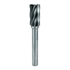 RUKO - Hartmetall-Frässtift Form A Zylinder (ZYAS) mit Stirnverzahnung - mit Alu-Verzahnung