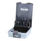 RUKO - Hartmetall-Frässtifte-Satz HM TiCN in Kunststoffkassette - 10 tlg.