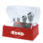 RUKO - Querlochsenker-Satz 90° HSSE-Co 5 - 5 tlg.