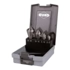 RUKO - Querlochsenker-Satz 90° HSSE-Co 5- 4 tlg.