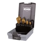 RUKO - Querloch-Satz 90° HSS-TiN - 4 tlg.