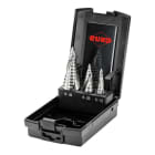 RUKO - ULTIMATECUT Stufenbohrer-Satz HSS mit FLOWSTEP® Spitze - 3 tlg.