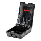 RUKO - ULTIMATECUT Stufenbohrer-Satz HSSE-Co 5 RUnaTEC mit FLOWSTEP® Spitze - 3 tlg