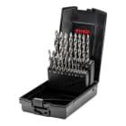 RUKO - ULTIMATECUT Spiralbohrer-Satz DIN 338 Typ FLOWSTEP®, HSS in Kunststoffkassette - 19 tlg.