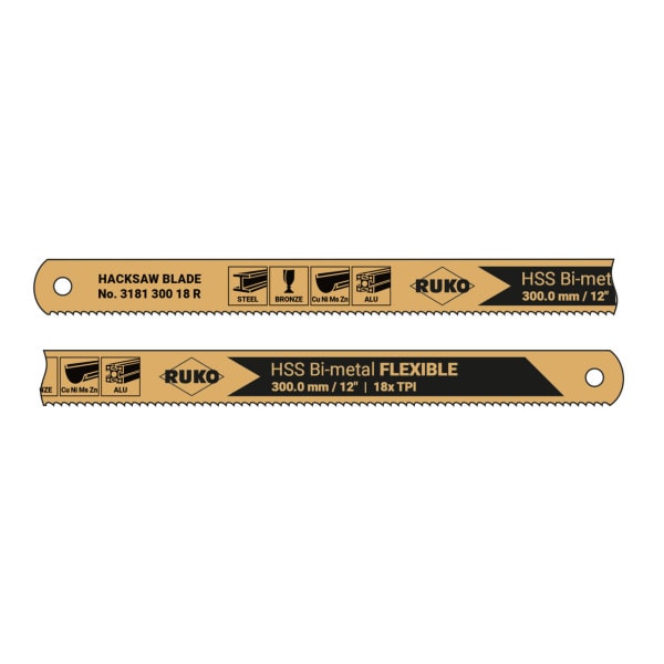 RUKO - Handsägeblatt HSS bi-flexible