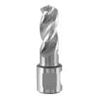 RUKO - Vollbohrer Solid 3S HSS mit Weldonschaft (3/4), und 3 Schneiden, 30,0 mm