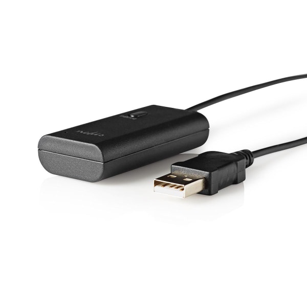 NEDIS - Bluetooth Transmitter 1x AUX/1x USB SBC LED für 1 Gerät sw