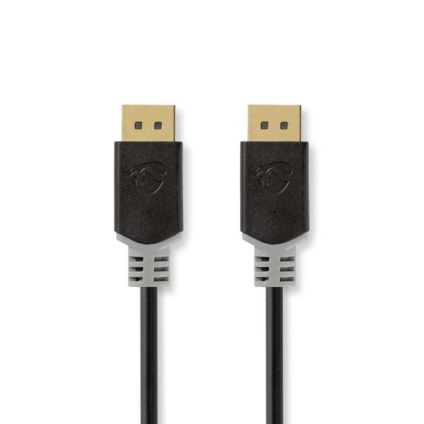 NEDIS - Displayport-Kabel 2x DisplayPort Stecker 8K vergoldet 2m ant