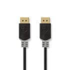 NEDIS - Displayport-Kabel 2x DisplayPort Stecker 8K vergoldet 2m ant