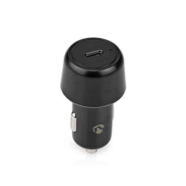 NEDIS - Auto-Ladegerät 1Ausg 2.0//3.0A USB-C-P. 1m 30W