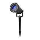 NEDIS - LED Schneeflocken-Projektor ws-bl Kristalle b.50m² 5m Kabel