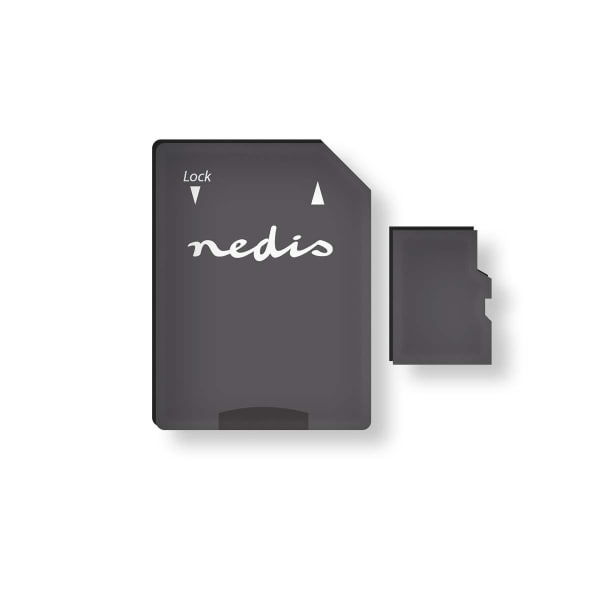 NEDIS - Memory Card Micro SDXC 64GB UHS-I Adapter Class 10