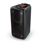 NEDIS - Party Lautsprecher BT 240W Akku 5Std MP3/USB/AUX Partyl. sw