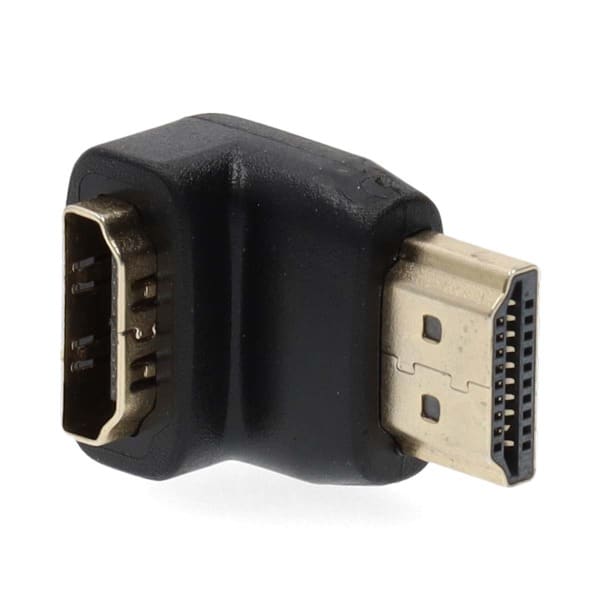 NEDIS - HDMI-Adapter 4K 3D Ethernet Ausg-Ausg 90G-abgew vergoldet sw