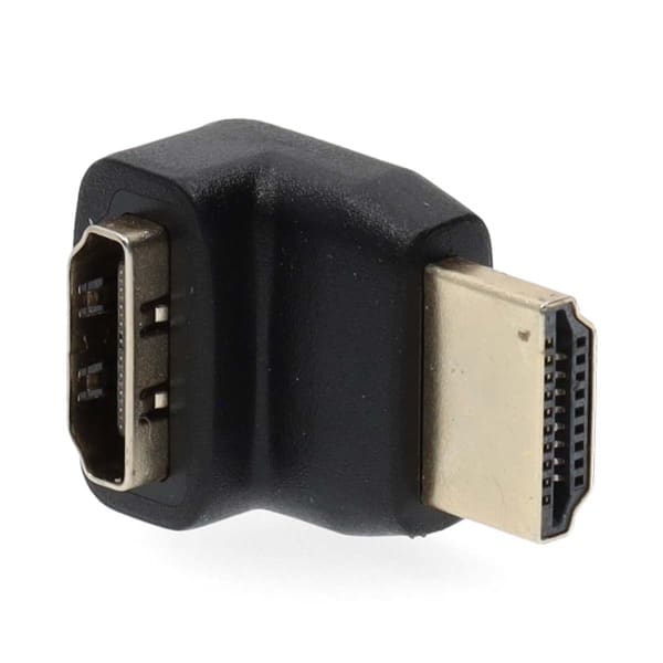 NEDIS - HDMI-Adapter 4K 3D Ethernet St-Ausg 270G-abgew vergoldet sw