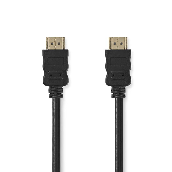 NEDIS - HighSpeed HDMI-Kabel 4K 3D Ethernet St-St vergoldet 30m sw
