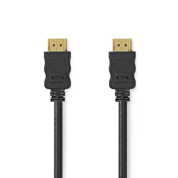 NEDIS - HighSpeed HDMI-Kabel 4K 3D Ethernet St-St vergoldet 10m sw