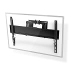 NEDIS - Vollbewegliche-TV-Wandhalterung 37-80'' maximal Bildschirmgewicht: 35 kg Schwarz