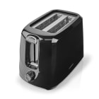 MELISSA - Toaster 2 Schlitze 700W 6St. Herausnehmbares Krümelfach Abbruchfunktion sw