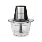 GASTRONOMA - Mini-Food Chopper 500 W 1000 ml Glasschale 1-Gang Schwarz / Edelstahl