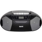 IMPERIAL - PBB 1 Compacte tragbare Boombox mit CD-Player, Kassettendeck und FM-Radio